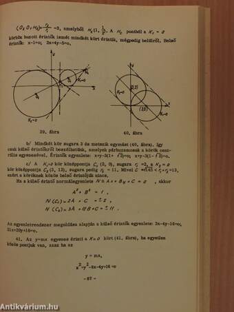 Geometriai példatár III.