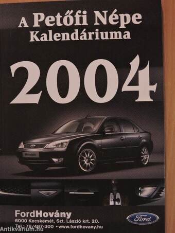 A Petőfi Népe Kalendáriuma 2004