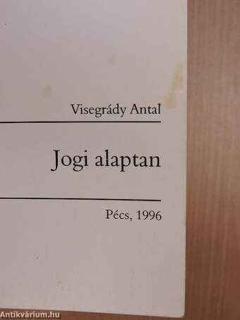 Jogi alaptan