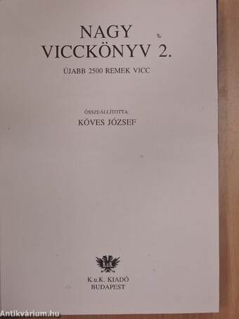 Nagy vicckönyv 2.