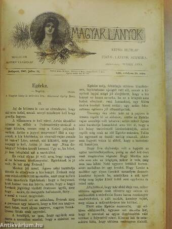 Magyar Lányok 1907. (nem teljes évfolyam)