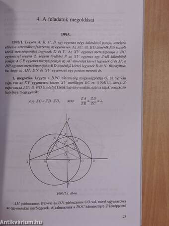 Nemzetközi Matematikai Diákolimpiák 1995-1998