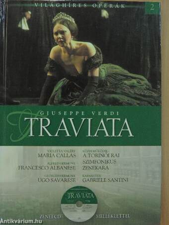 Giuseppe Verdi: Traviata - CD-vel