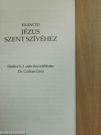 Kilenced Jézus szent szívéhez