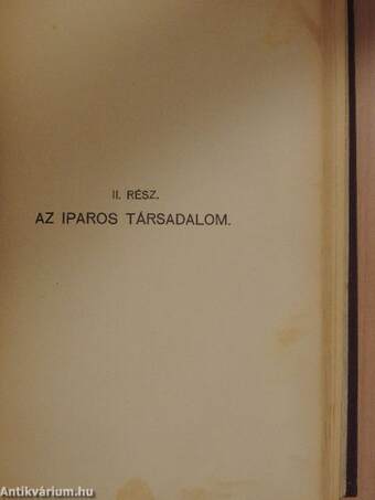 A magyar ipar almanachja 1932./Az iparos társadalom