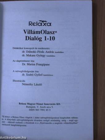 Villám Olasz - Dialóg 1-10