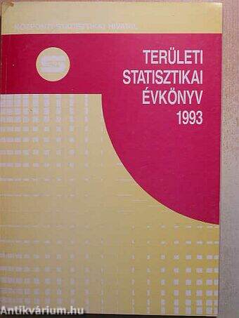 Területi statisztikai évkönyv 1993