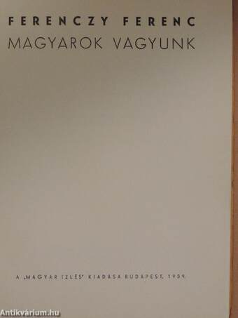 Magyarok vagyunk