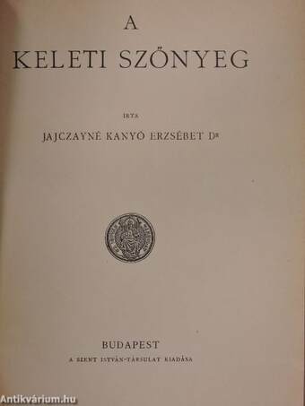 A keleti szőnyeg