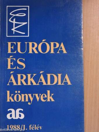 Európa és Árkádia könyvek 1988/I. félév