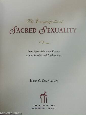 The Encyclopedia of Sacred Sexuality