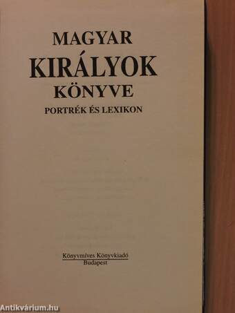 Magyar királyok könyve