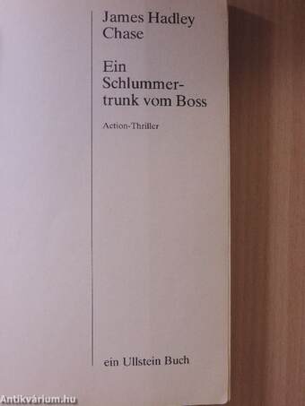 Ein Schlummertrunk vom Boss