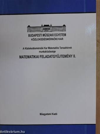 Matematikai feladatgyűjtemény II.