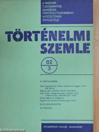 Történelmi Szemle 1982/3.
