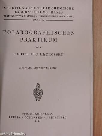 Polarographisches praktikum