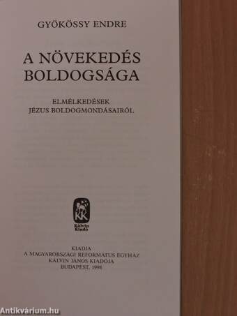 A növekedés boldogsága