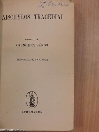 Aischylos tragédiái