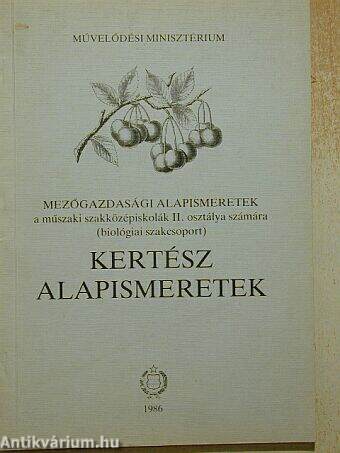 Kertész alapismeretek