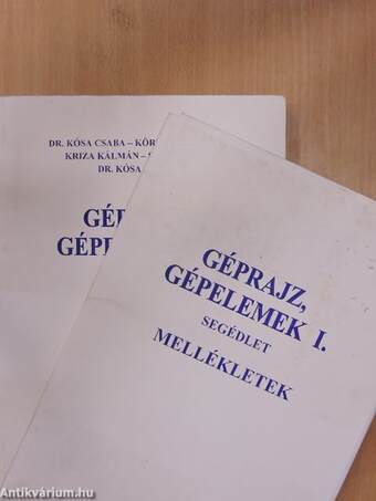 Géprajz, gépelemek I./Mellékletek