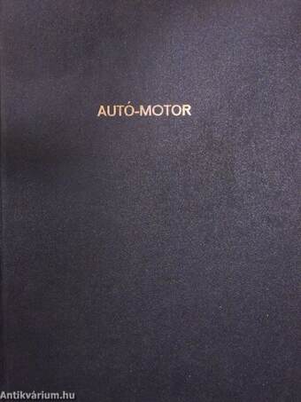 Autó-Motor 1978. (nem teljes évfolyam)