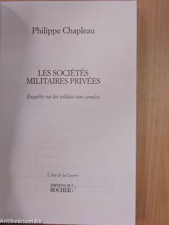 Sociétés militaires privées