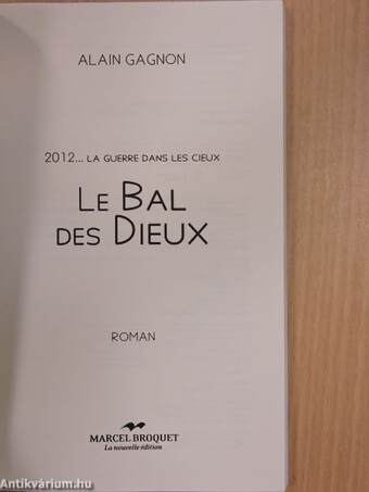 Le bal des dieux