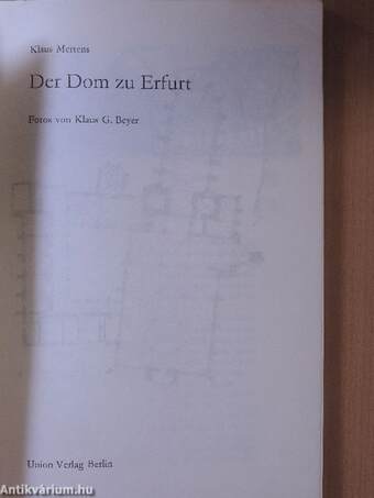 Der Dom zu Erfurt