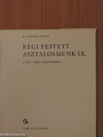 Régi festett asztalosmunkák