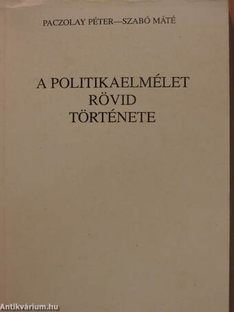 A politikaelmélet rövid története