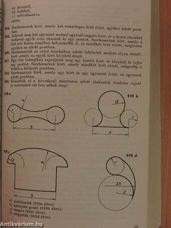 Geometriai feladatok gyűjteménye I-II.