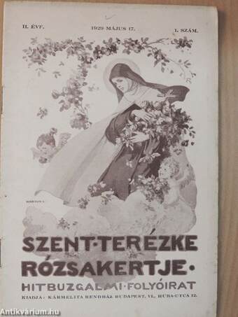 Szent Terézke rózsakertje 1929. május 17.