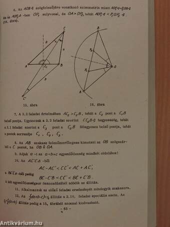 Geometriai példatár I.