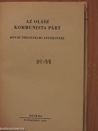 Az Olasz Kommunista Párt