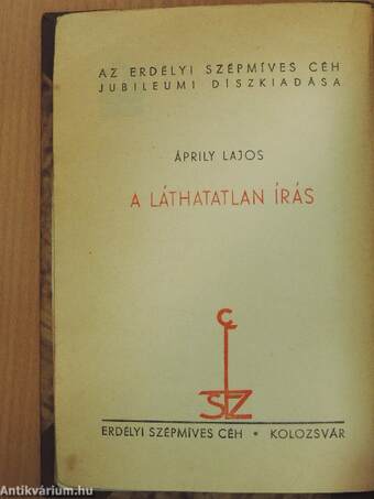 A láthatatlan írás