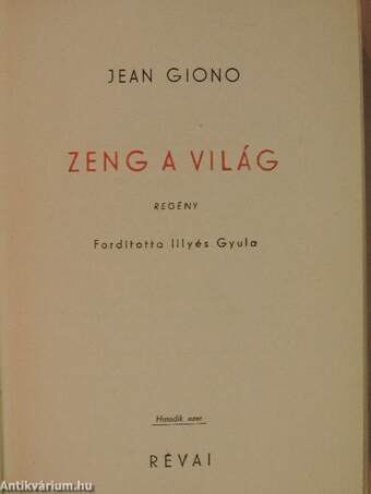 Zeng a világ