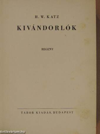 Kivándorlók