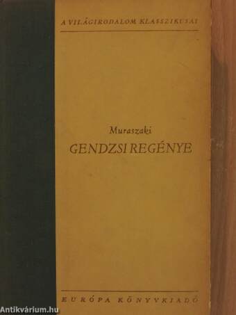 Gendzsi regénye I-III.