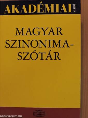 Magyar szinonimaszótár