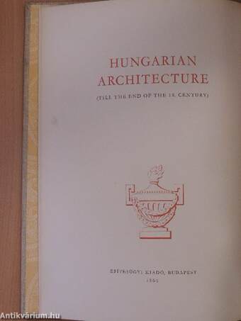 Hungarian Architecture/Ungarische Architektur