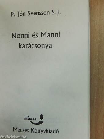 Nonni és Manni karácsonya