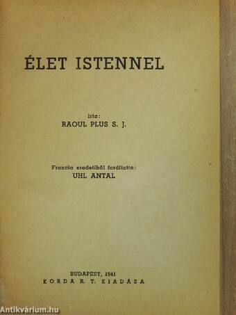 Élet Istennel