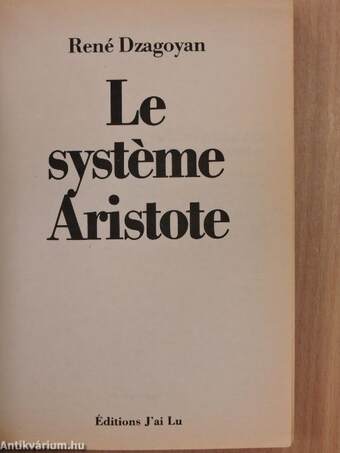 Le systéme Aristote