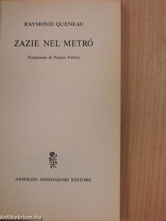 Zazie nel metró