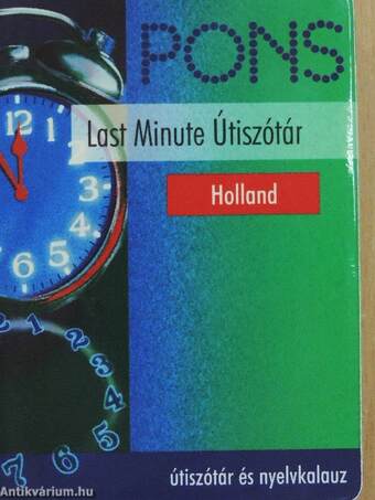 Pons Last Minute Útiszótár - Holland