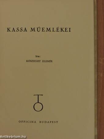 Kassa műemlékei