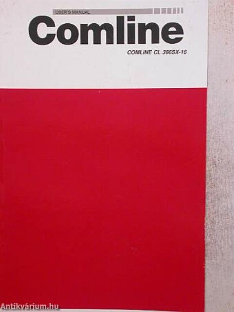 Comline CL 386SX-16 User's Manual
