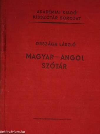 Magyar-angol szótár