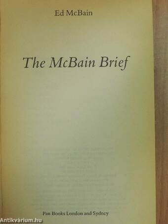 The McBain Brief