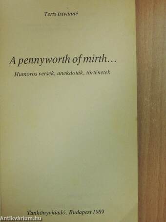 A Pennyworth of Mirth...